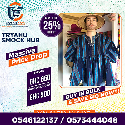 Buy Ghanaian Smocks Online | Authentic Fugu & Batakari � Tryahu Store
